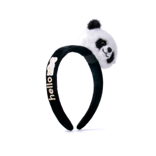 大熊猫毛绒发箍
