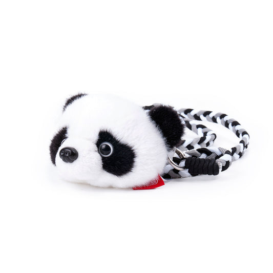 大熊猫毛绒手机背夹