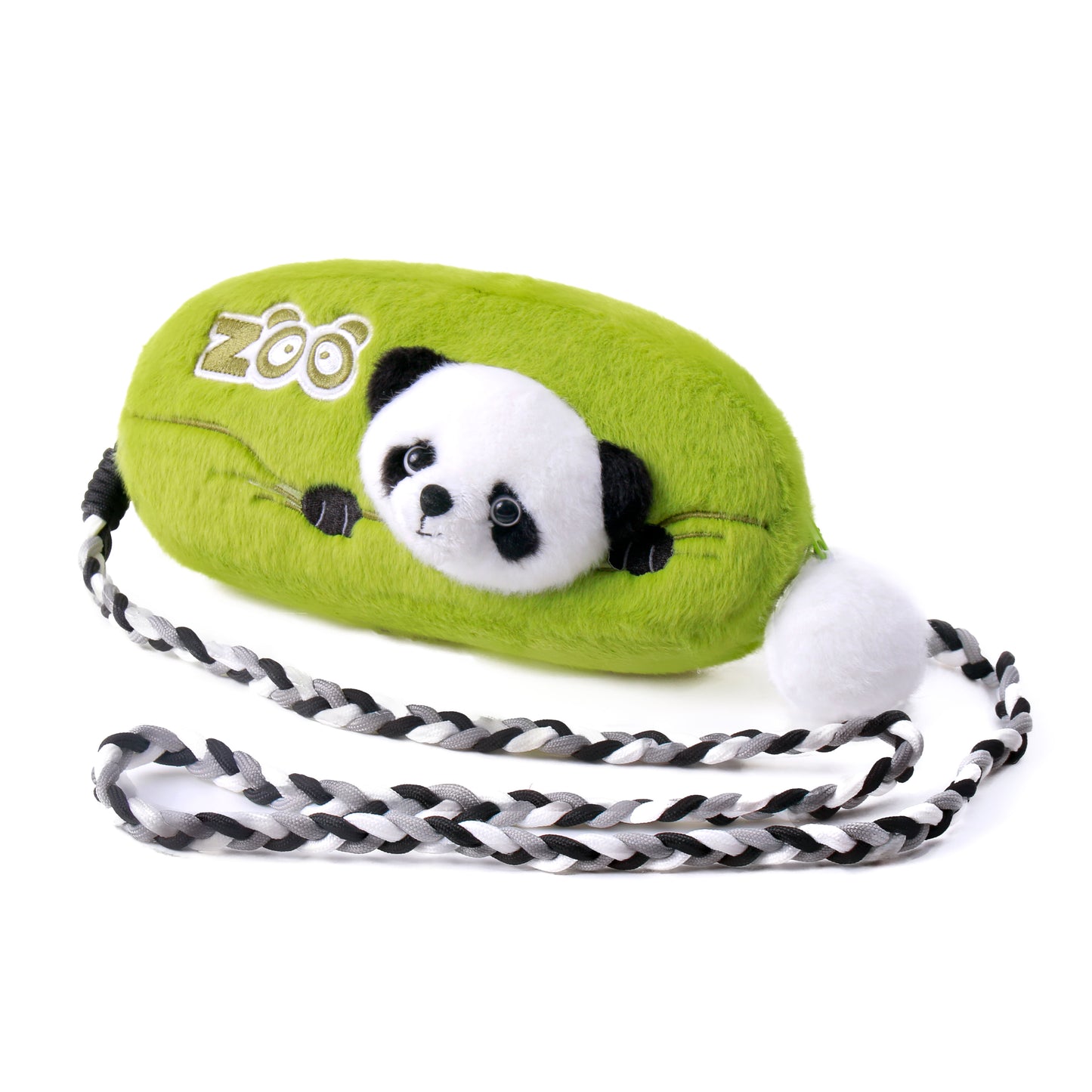 大熊猫毛绒斜挎包