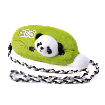 大熊猫毛绒斜挎包