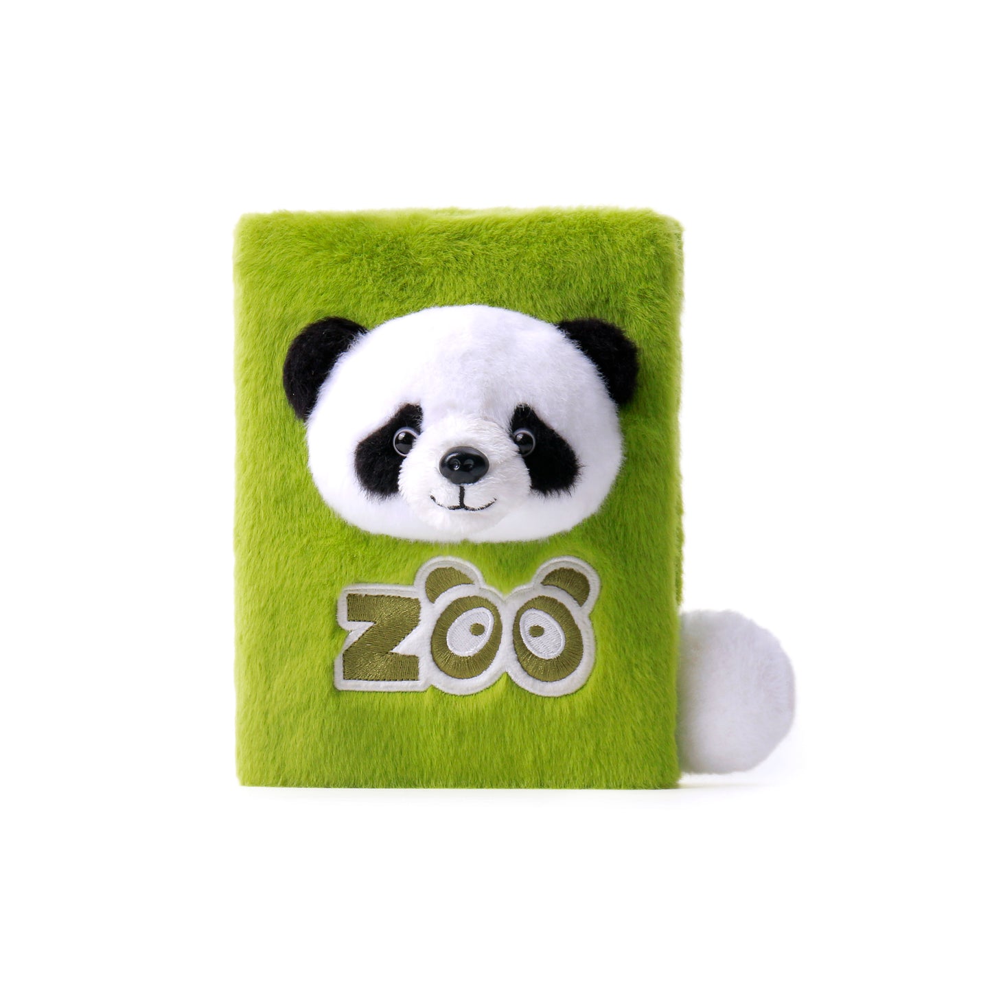 大熊猫毛绒盖章本