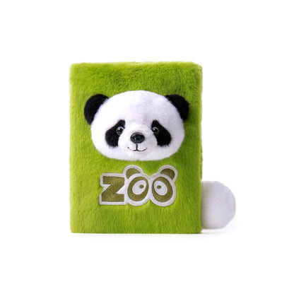 大熊猫毛绒盖章本