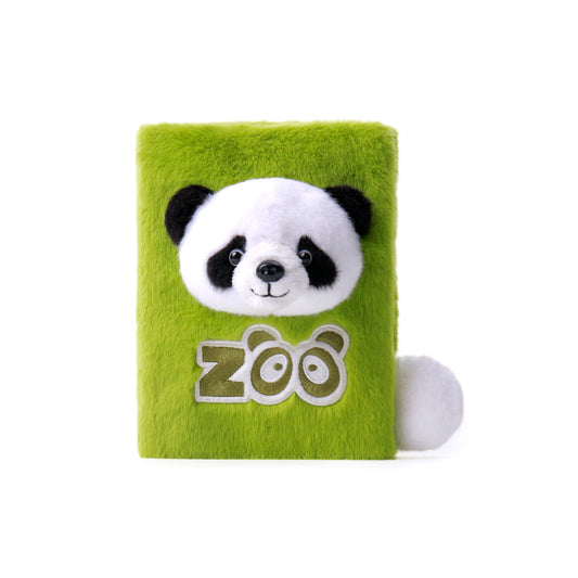 大熊猫毛绒盖章本