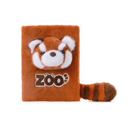 小熊猫毛绒盖章本