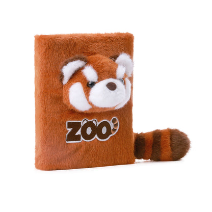 小熊猫毛绒盖章本