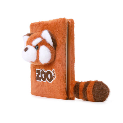 小熊猫毛绒盖章本